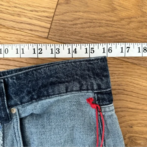 NWT BDG Urban Outfitters Carter Patchwork Loose Fit High Rise Jeans Size 29 - Picture 13 of 16